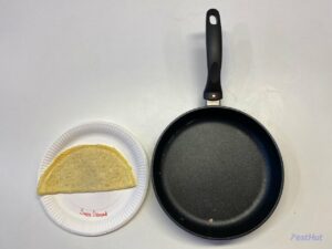 Swiss Diamond teste de omelete