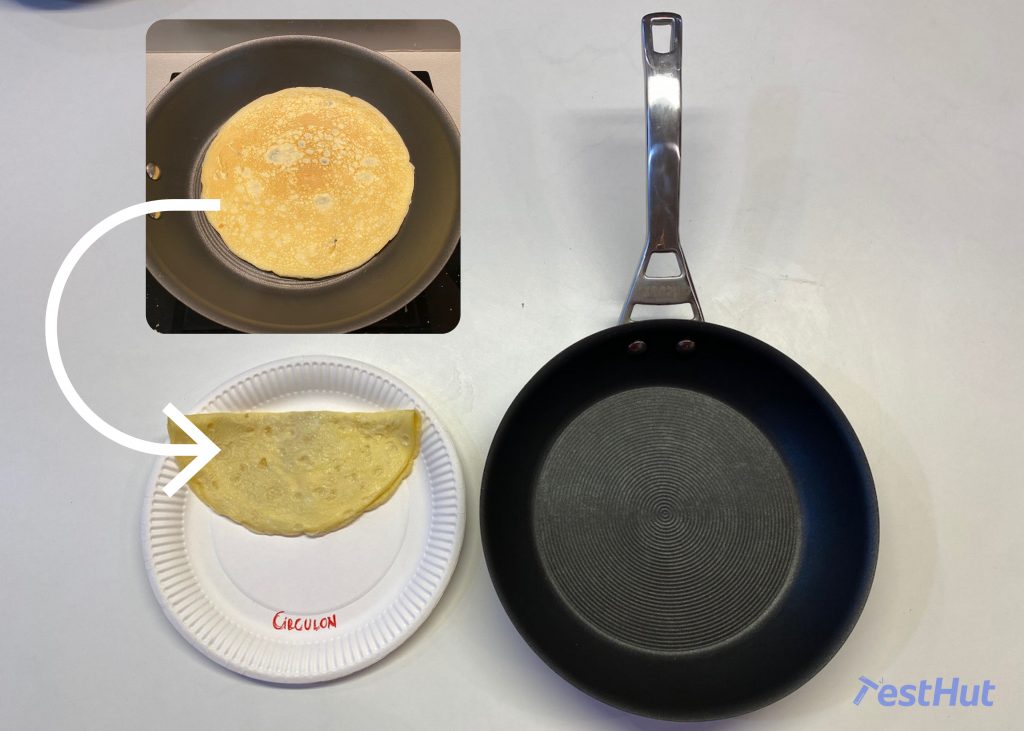 Circulon Infinite French Skillet omelet test