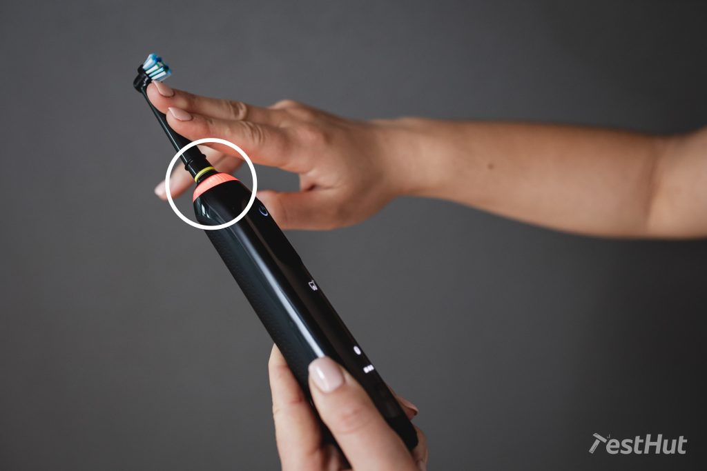 Electric toothbrush Oral-B Genius X pressure sensor