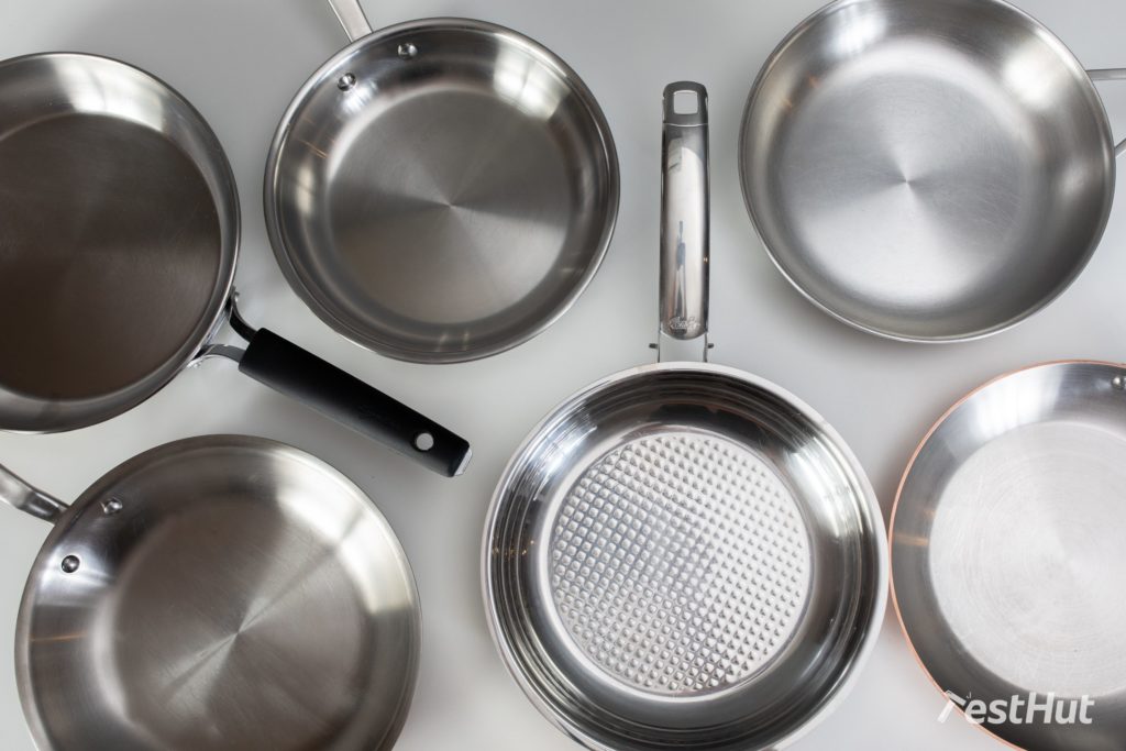 Stainless Steel Frying pans top